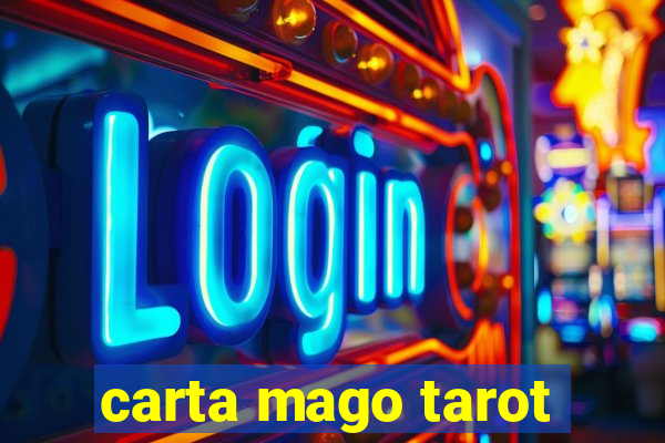 carta mago tarot